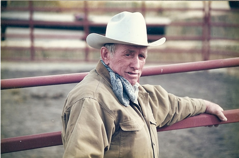 Ray in Paradise Valley, Nevada. Photo by Janet Wilson 