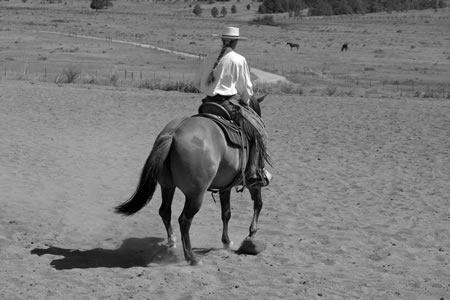 6.I clearly have flexed Sally to the left, but she has not quite completed her swing to the left circle. I have also not completely changed the bend in my body. My left shoulder is still too far forward.