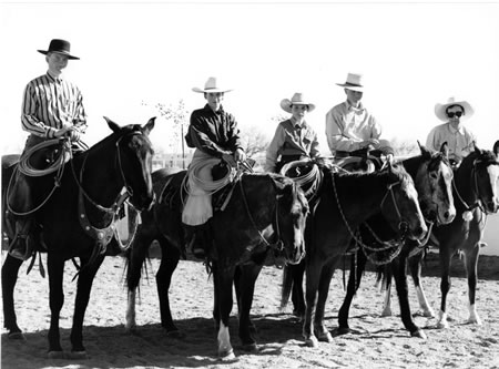 Luke (center) in Benson, Arizona, 1998