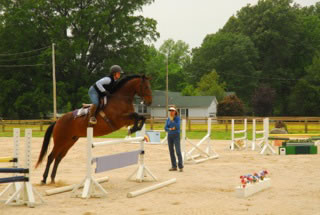 Johanna Redmond at Wildwood. Photo by Nancy Jaffer.