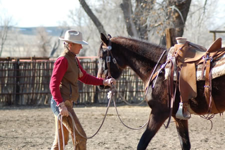 Mindy Bower in Simla, Colo. Photo by Brenda Vall.