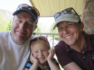  Happy family heading back home to Elbert.