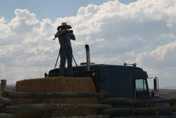 Great spot for filming…. until the lightning started getting a little too close!