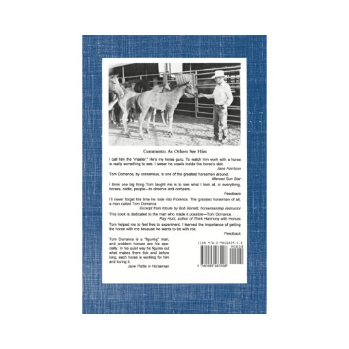 Tom Dorrance Talks About Horses - True Unity - Willing Communication Between Horse and Rider- Hardcover - Image 2